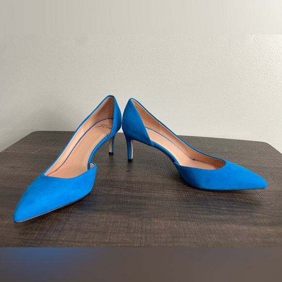 J. Crew Blue Heels - Picture 4 of 14